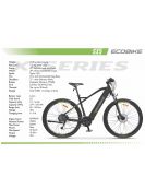 Ecobike SX5 20" 29er black 2022