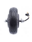 Front tire with hub motor