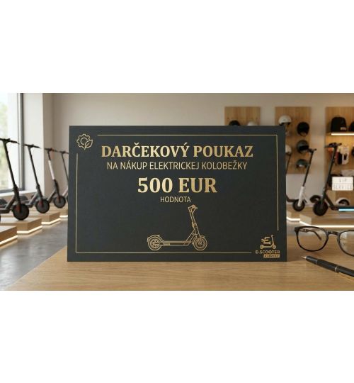 Darčekový poukaz na nákup elektrokolobežky | eRevolution