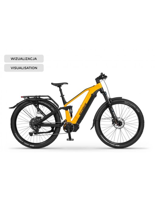 Celoodpružený Elektrobicykel Ecobike RX 500 Max Suv, yellow