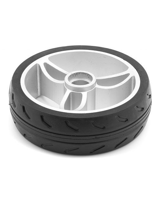Rear tire with rim